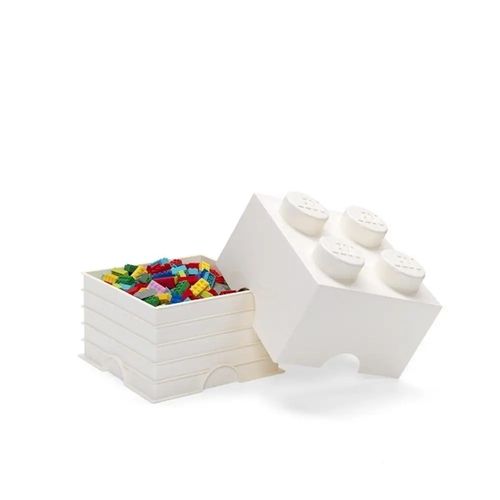Pojemnik LEGO Storage Brick 4 biały na Arena.pl