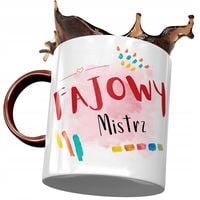 Kubek Bordowy Dla Mistrza Fajowy Mistrz Prezent Z Nadrukiem Ze Zdjęciem