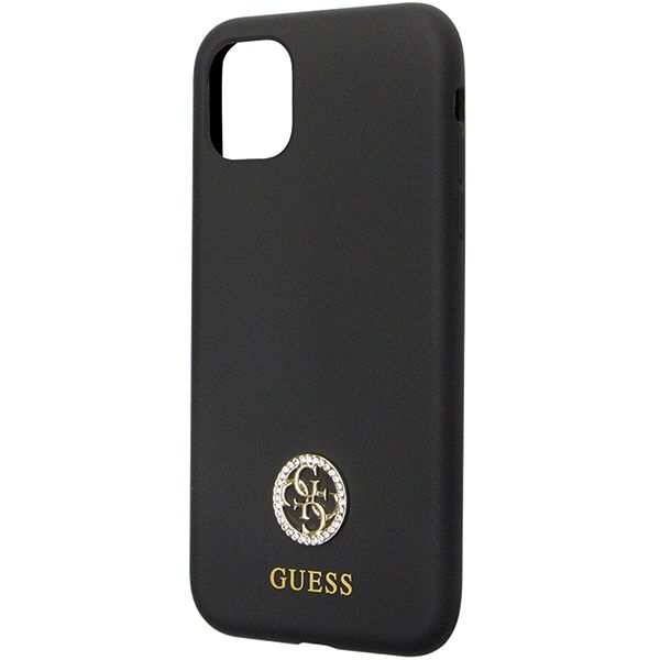 Etui Guess do iPhone 11, iPhone XS, Czarny zdjęcie 6