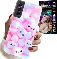 ETUI DO SAMSUNG GALAXY S21 FE - WZÓR W SŁODKIE PIANKI, OBUDOWA, PLECKI
