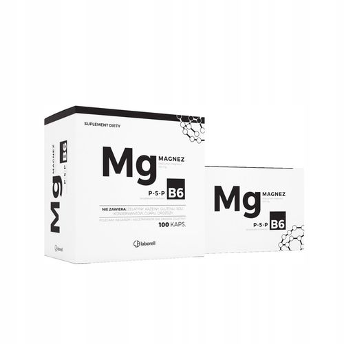 Magnez Mg + Witamina B6 MOCNE 100 kaps. na Arena.pl
