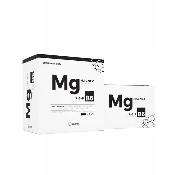 Magnez Mg + Witamina B6 MOCNE 100 kaps. zdjęcie 3