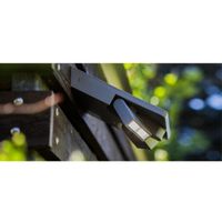 Regulowana LAMPA ścienna TILLY 6901201000 Lutec solarna OPRAWA kinkiet LED 4W 4000K zewnętrzny IP44 szary