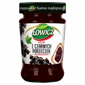 ŁOWICZ DŻEM CZARNA PORZECZKA 280g