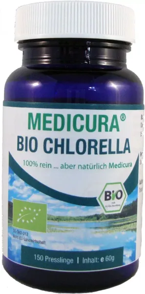 Chlorella BIO (400 mg) 150 Tabletek - Medicura zdjęcie 1