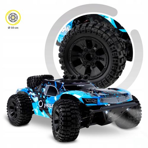 Auto Zdalnie Sterowane Samochód X-Hooligan 4x4 35km/h 1:10 DUŻE I SZYBKIE na Arena.pl