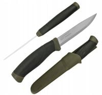 MORA NÓŻ COMPANION MG Oliv Stal Nierdzewna Sandvik MYŚLIWSKI KABURA 104mm