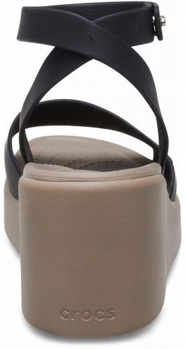 Damskie Sandały Koturn Crocs Brooklyn Ankle Strap 209406 Wedge 36-37 na Arena.pl