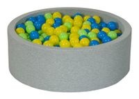 Suchy basen dla dziecka z piłeczkami 450szt ZESTAW Z PIŁKAMI DO ZABAWY