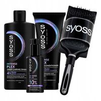 Syoss Intense Plex Szampon Odżywka Serum do Włosów Bardzo Zniszczonych 3szt