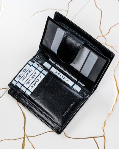 portfel damski skórzany rd-09-gcl-2524 black na Arena.pl