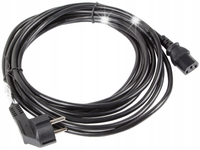 Kabel zasilający Lanberg CEE 7/7 -> IEC 320 C13 5m VDE czarny