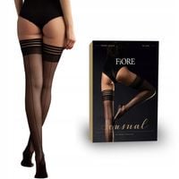 Pończochy samonośne Fiore Femme Fatale 20 den 4-L