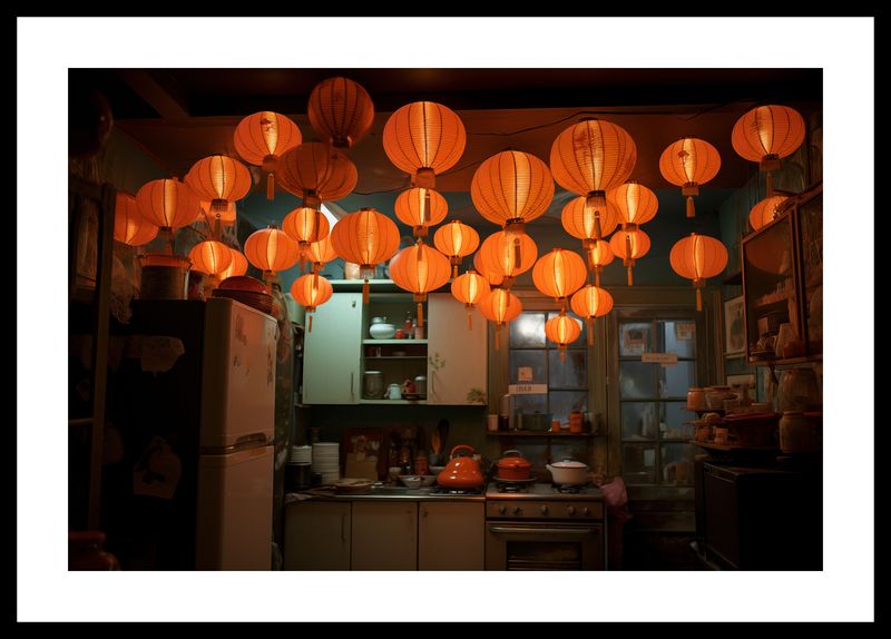 Plakat 45x30cm W Blasku Lampionów zdjęcie 3