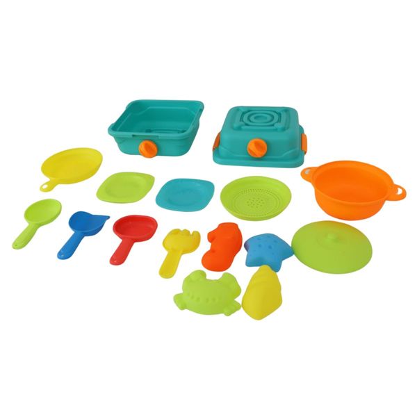 zabawki do piaskownicy Kuchenka - niebieski zdjęcie 1