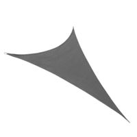 Żagiel przeciwsłoneczny ogrodowy trójkątny 4x4x4 szary na taras i balkon 180g, Z-T-444-G