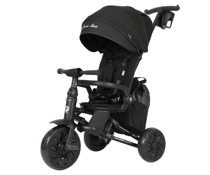 MILLY MALLY 6307 Qplay Rowerek Trójkołowy Nova Max Black zdjęcie 1