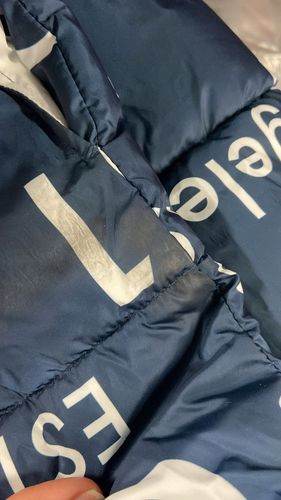 Guess Kurtka puchowa H4BJ05 WCFM0 Niebieski Regular Fit 16Y na Arena.pl