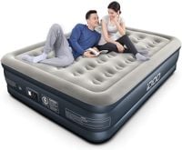 Materac dmuchany z pompką elektryczną iDOO R-M002 203x152x46cm PO NAPRAWIE