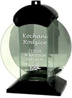 ZNICZ SZKLANY grawer KOCHANI RODZICE