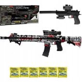 BEZPIECZNY Karabin Pistolet Automat kulki żelowe