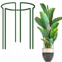 PODPORA DO ROŚLIN kwiatów Pierścieniowa Ogrodowa 90 cm Mocna pergola METAL