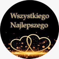 Opłatek na tort Urodziny 18 30 40 50 60 Happy Birthday Okazjonalny Tekst