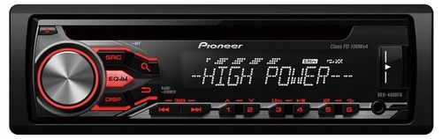 Pioneer DEH-4800FD Radio samochodowe MaX Power 4 x100W CD MP3 USB na Arena.pl