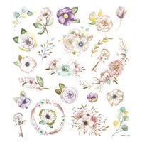 naklejki - boho florals, 22 szt. 9583
