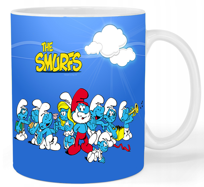Kubek ceramiczny Smerfy - The Smurfs zdjęcie 1
