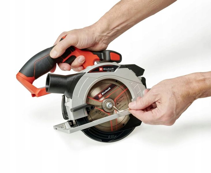 Akumulatorowa Piła tarczowa Einhell z ładowarką i akumulatorem 18V X-Change zdjęcie 3
