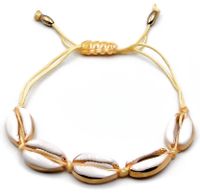 Bransoletka damska z muszelek