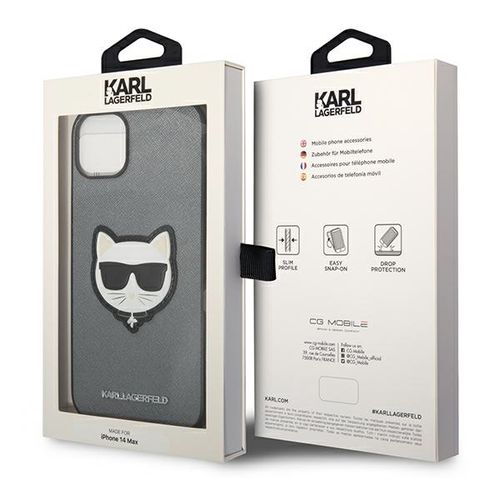 Etui Karl Lagerfeld do iPhone 15 Plus, iPhone 14 Plus, Srebrny na Arena.pl