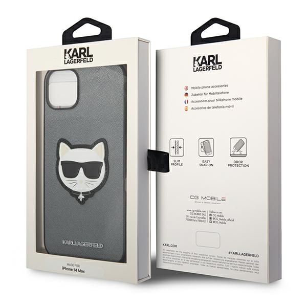 Etui Karl Lagerfeld do iPhone 15 Plus, iPhone 14 Plus, Srebrny zdjęcie 8