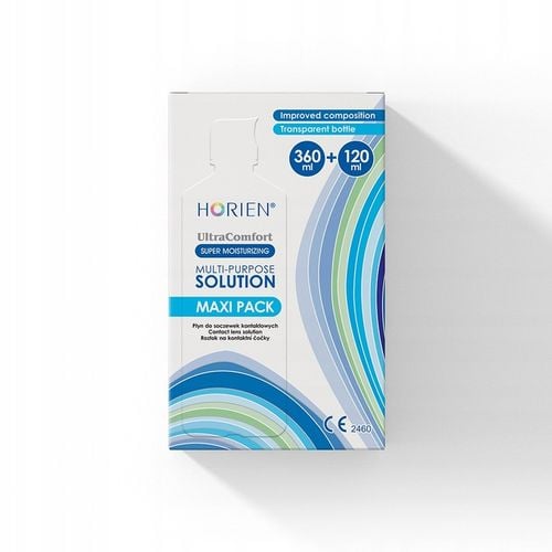 Płyn do soczewek HORIEN MULTI-PURPOSE SOLUTION 500 ML na Arena.pl