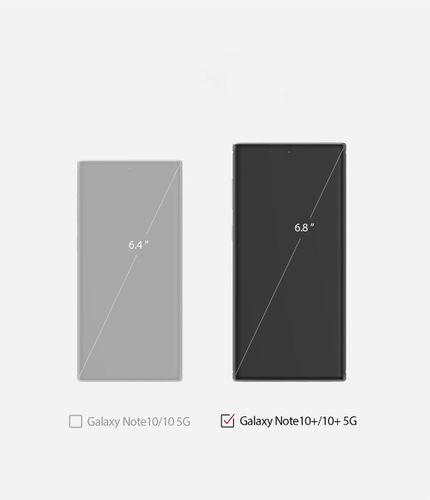 Folia Ringke Dual Easy Matte Samsung Galaxy Note 10 Plus Case Friendly na Arena.pl