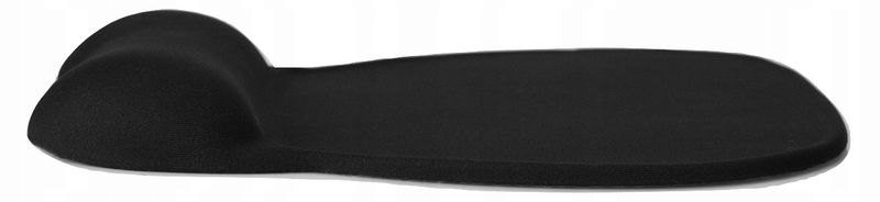 PODKŁADKA POD MYSZ CZARNA NADGARSTEK ANTYPOŚLIZG zdjęcie 2