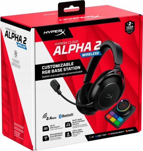 Słuchawki HyperX Cloud Alpha 2 Wireless na Arena.pl