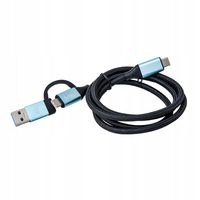 Kabel I-Tec USB typ C - USB typ C 1 m wielokolorowy