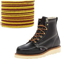 Sznurówki Okrągłe do Butów Trekkingowych 120cm 3mm Żółto-Czerwone