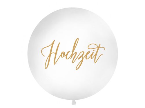 Balon 1 m, Hochzeit, biały na Arena.pl
