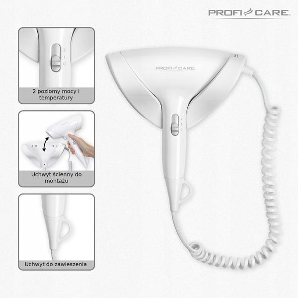 Suszarka do włosów Proficare 33044.1 zdjęcie 4
