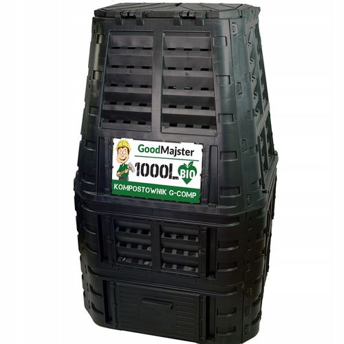 KOMPOSTOWNIK MODUŁOWY 1000L CZARNY G-COMP POLSKI na Arena.pl