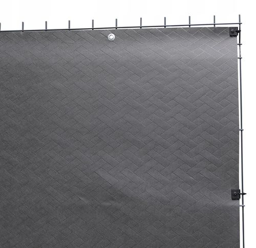 MATA OSŁONA NA PŁOT OGRODZENIE PANEL 1,50M X 10M PRODUKT POLSKI na Arena.pl