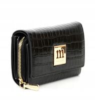 Monnari Ekskluzywny pojemny skórzany portfel damski | Rozbudowany | Skóra