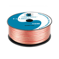 Kabel głośnikowy CCA 1.0mm  10M Cabletech