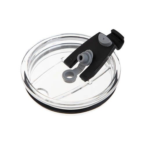 Kubek szklany szroniony 400 ml z pokrywka i słomką do sublimacji na Arena.pl