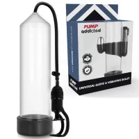 pump addicted rx5 przezroczysty system prożniowy z wibracją 23 cm
