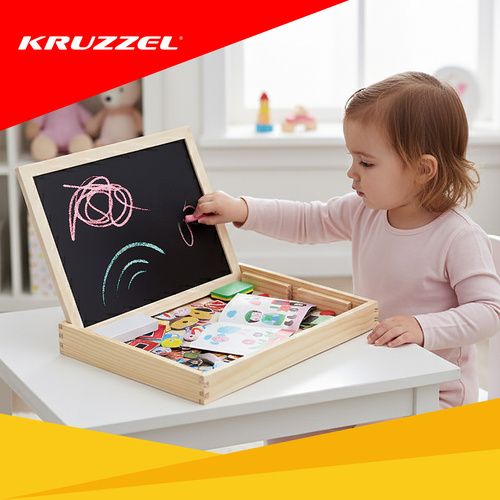 Tablica Edukacyjna Dwustronna Kruzzel 25637 na Arena.pl