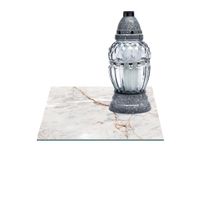 SZKLANA PODSTAWKA POD ZNICZE Z DEDYKACJĄ 35x35cm Marmur 376g